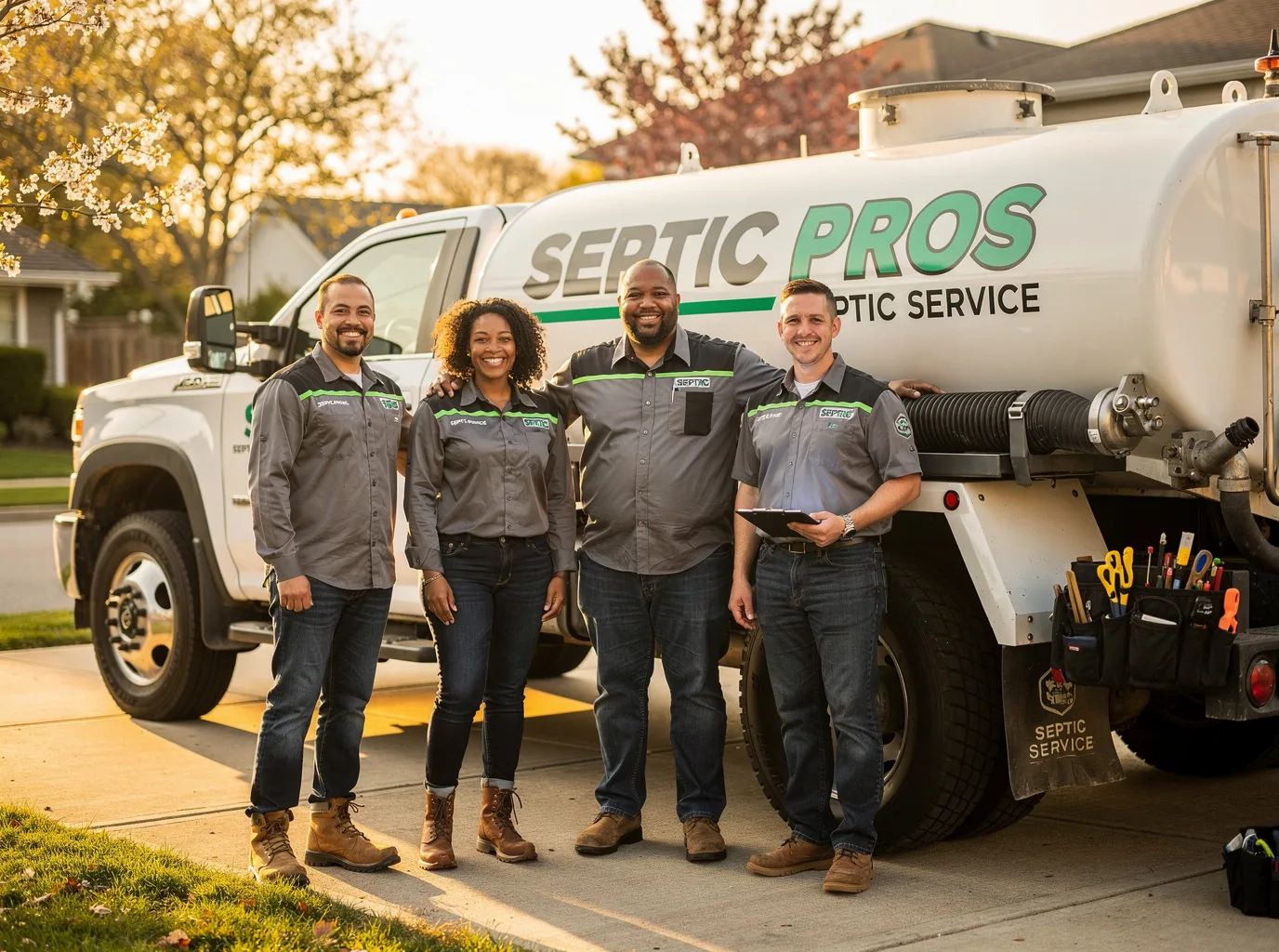 Septic Tank Pumping company in Helmsburg, IN
